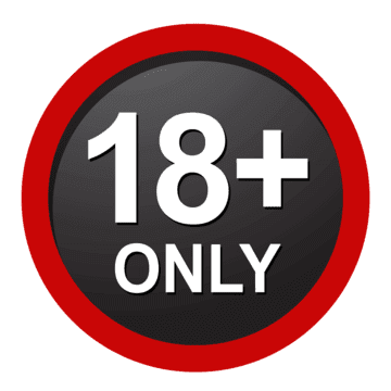 18+ age restriction icon